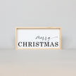 Merry Christmas Wood Sign