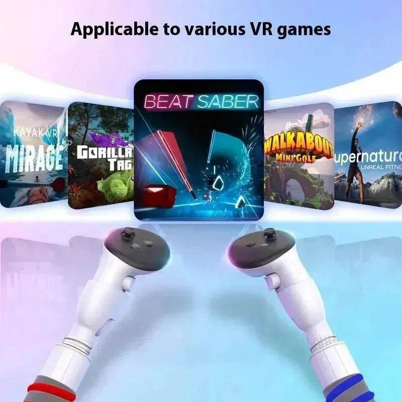 Meta Quest 3 VR Glasses Rhythm Light Sword Gamepad