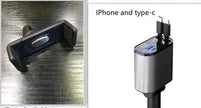 Metal Car Charger 100W Super Fast Charging Car USB And TYPE-C Adapter