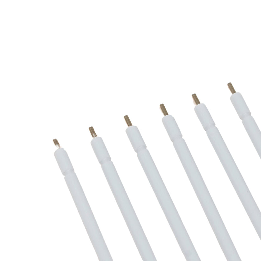 Metal Core Air Water Syringe Tips-White - 250/pk