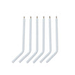 Metal Core Air Water Syringe Tips-White - 250/pk