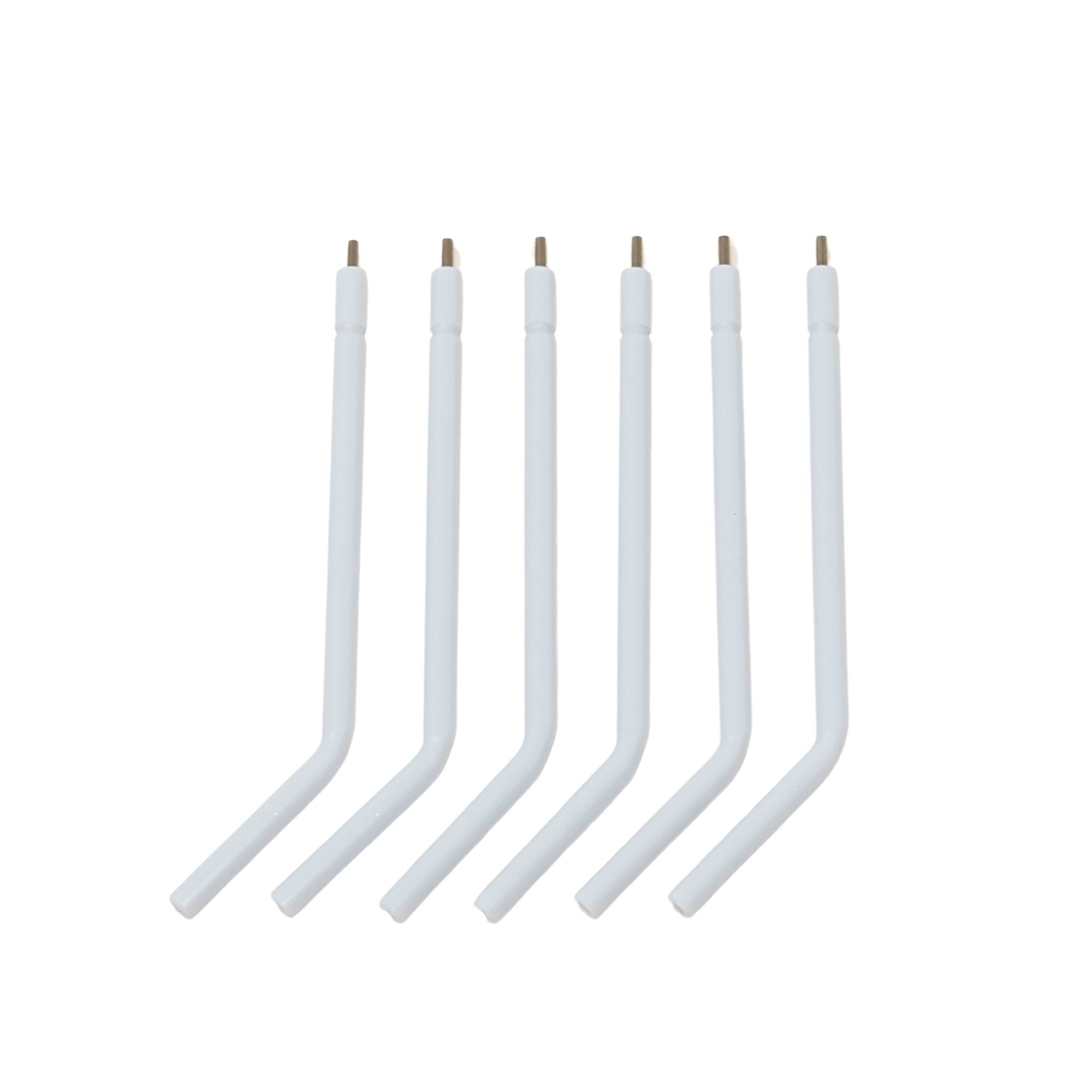Metal Core Air Water Syringe Tips-White - 250/pk