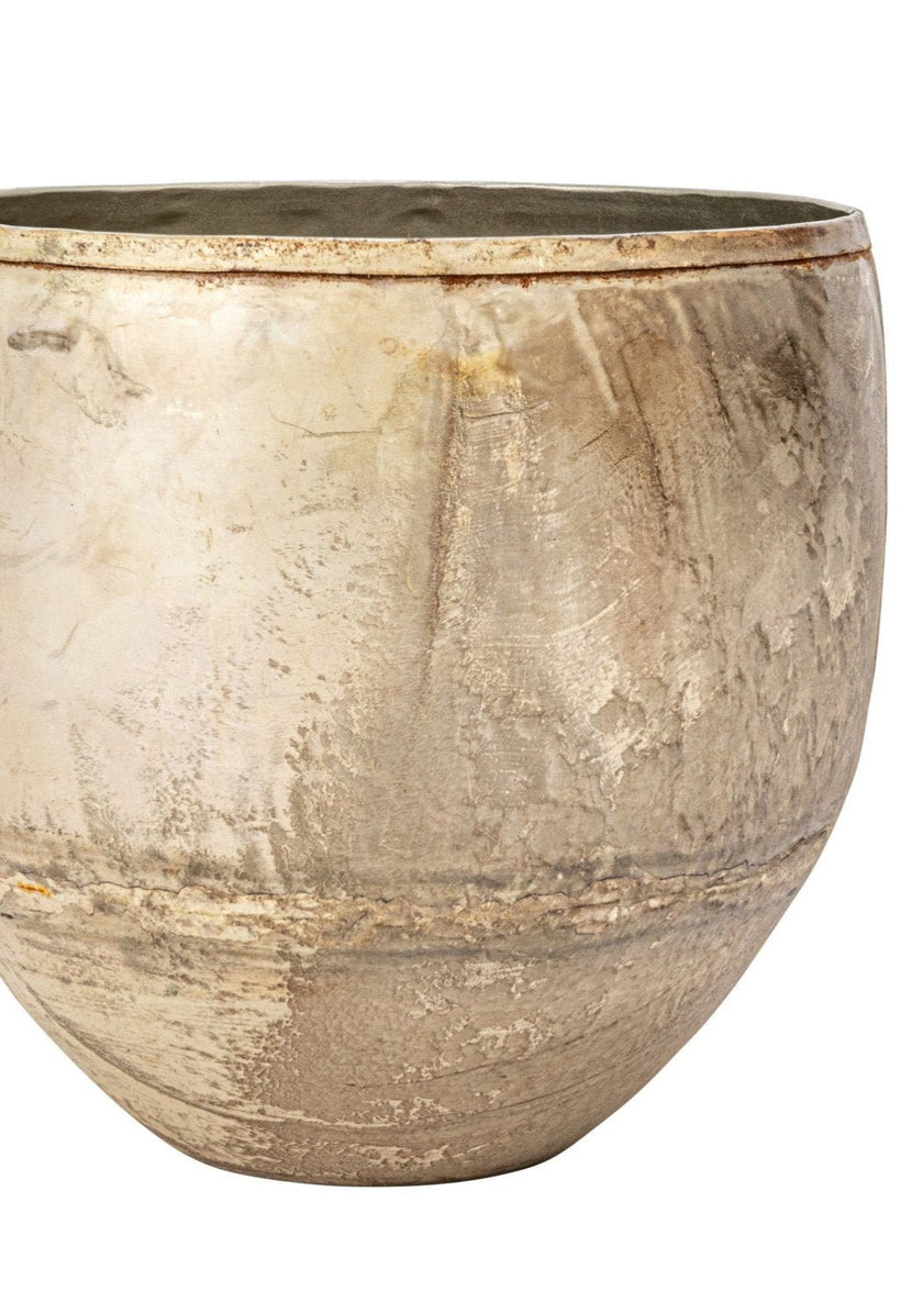 Metal Planters, Set of 3