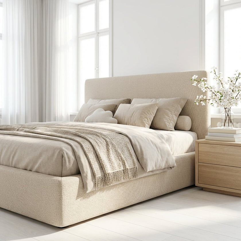 Metro Fabric Queen Bed