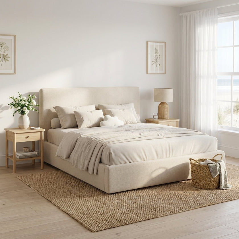 Metro Fabric Queen Bed