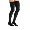 JOBST Opaque Compression Stockings 30-40 mmHg Thigh High Silicone Dot Band Closed Toe