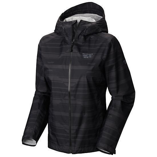Mountain Hardwear Women's Plasmic Rain Jackets with DryQ-Evap Ultra Breathability