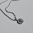 Mi Amor Necklace- Silver