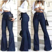 Women Wide Leg Denim Jeans High rise Wide leg bootcut Pants Trouser for Women