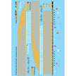Microscale 87-1359 HO VIA Rail Canada F40PH-2 Rebuilt Diesel 2007+ Renaissance Scheme Decal Set NIB