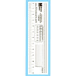 Microscale Clear HO Scale Ruler