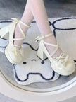 Girls Lolita Platform Mid Heel Shoes – Cute Kawaii Platform Heels EU 34–41