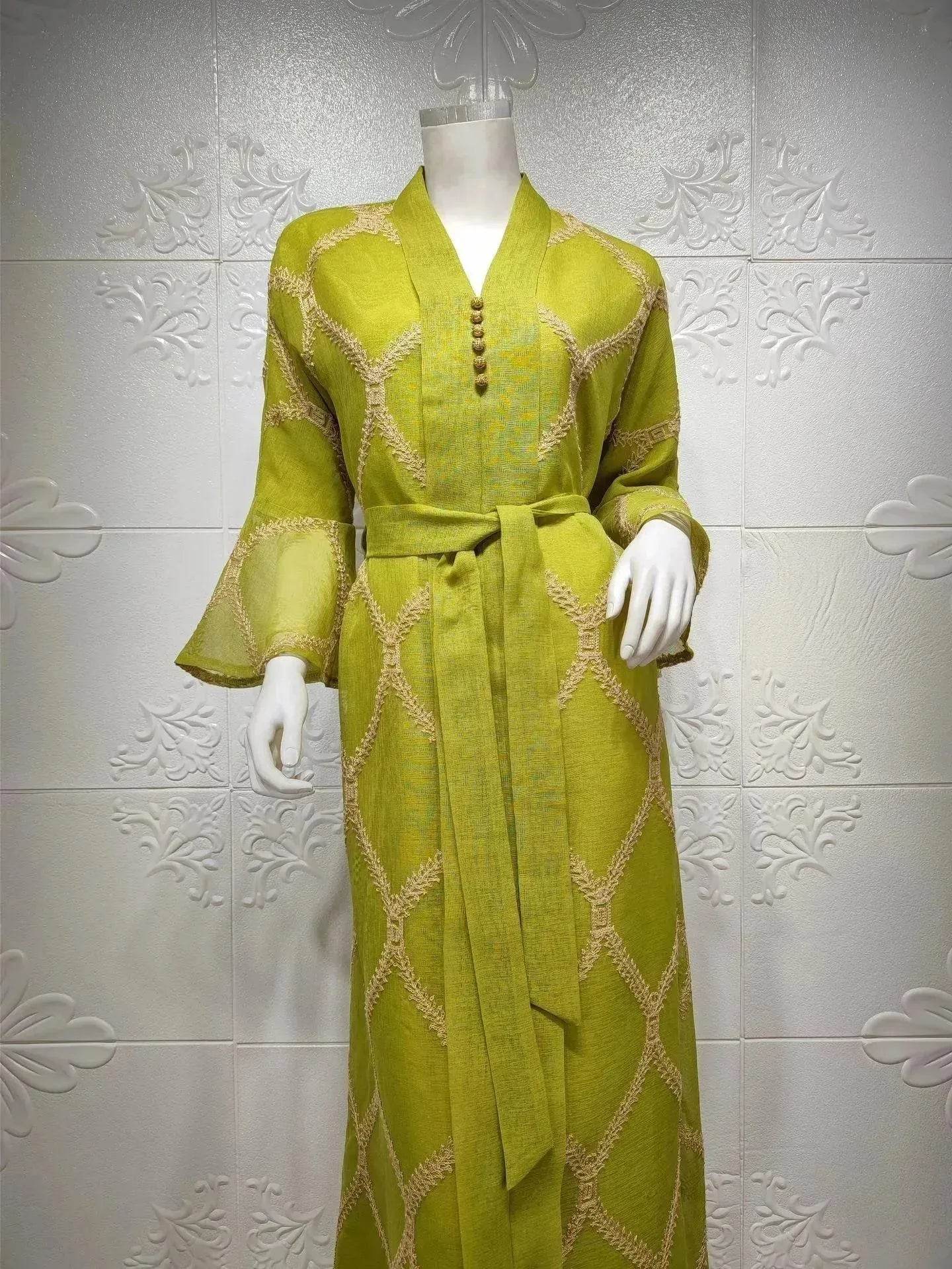 Middle East Arab  Temperament Gauze Dress