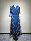 Middle East Arab  Temperament Gauze Dress
