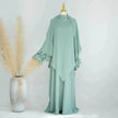 Middle East Dubai Turkey Solid Color Dress Leisure