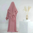 Middle East Dubai Turkey Solid Color Dress Leisure