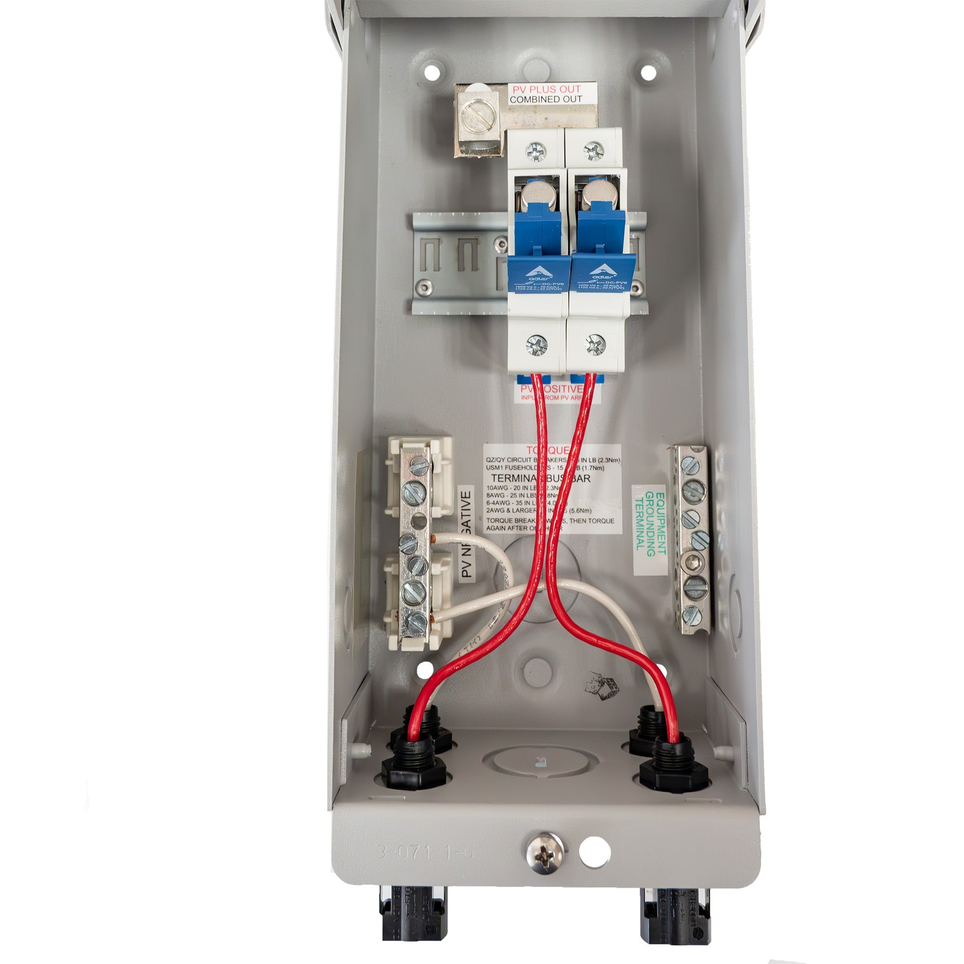 Midnite Solar 3R pre-wired MNPV2 combiner | MNPV2-MC4
