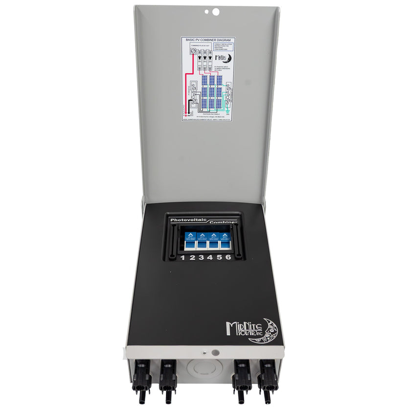 Midnite Solar 3R pre-wired MNPV4 combiner | MNPV4-MC4