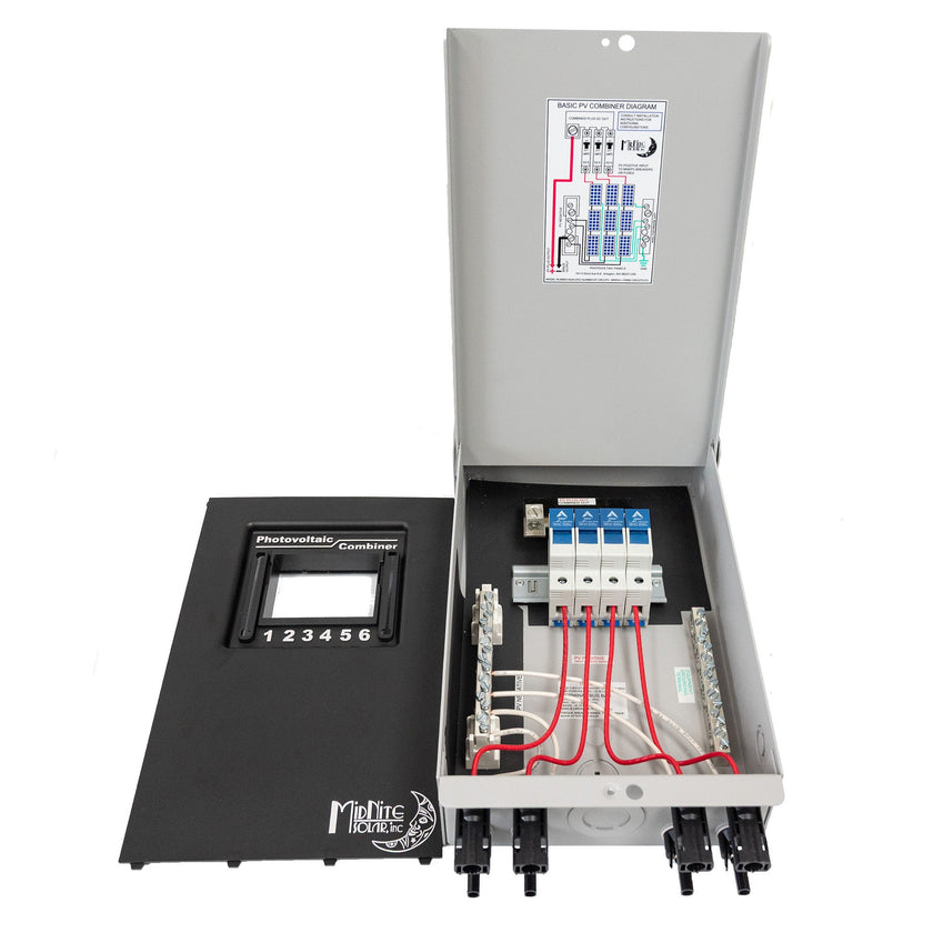 Midnite Solar 3R pre-wired MNPV4 combiner | MNPV4-MC4