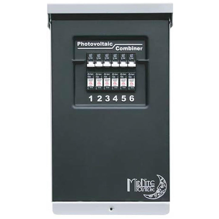 DC Combiner Box for 6 x 150 VDC Breakers or 4 x 600 VDC Fuse Holders | MNPV6
