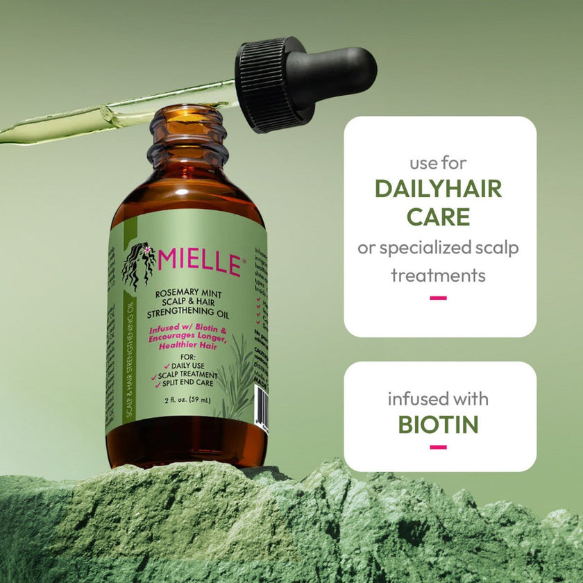 Mielle Organics Rosemary Mint Scalp & Hair Strengthening Oil 2oz