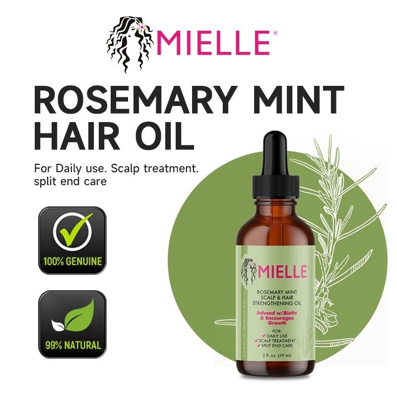 Mielle Organics Rosemary Mint Scalp & Hair Strengthening Oil 2oz