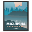Miguasha National National Park 'Explored' Poster, Canada Parks