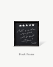 Milk & Cookies Santa Review - Framed Christmas Print