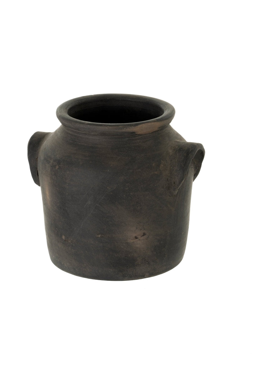 Milos Burnt Terracotta Urn