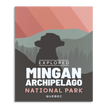 Mingan Archipelago National Park 'Explored' Poster, Canada Parks
