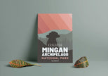 Mingan Archipelago National Park 'Explored' Poster, Canada Parks