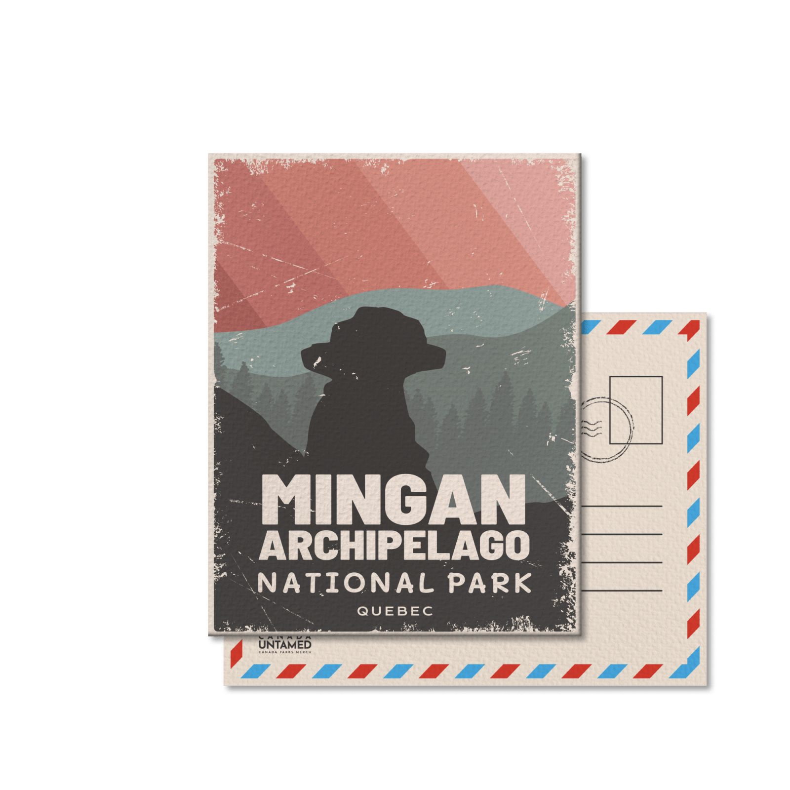 Mingan Archipelago National Park of Canada Postcard, Canada Parks