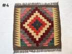 Mini Afghan Kilim Rugs | 2' x 2'
