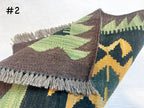 Mini Afghan Kilim Rugs | 2' x 2'