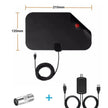 Mini HD Indoor Digital TV Antenna with IEC Adapter