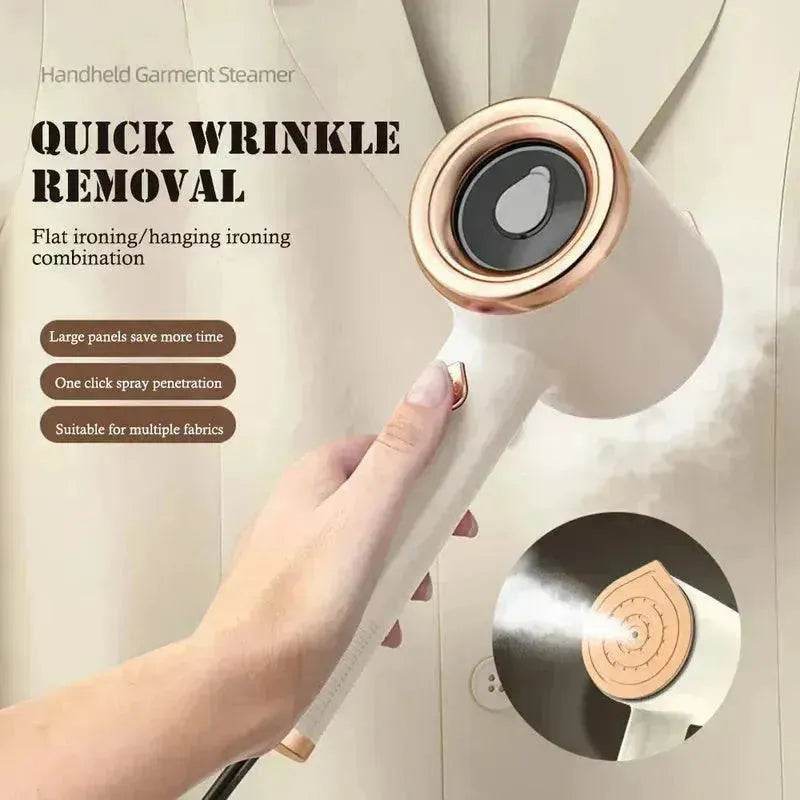 Portable Garment Steamer – Handheld Clothes Steam Iron