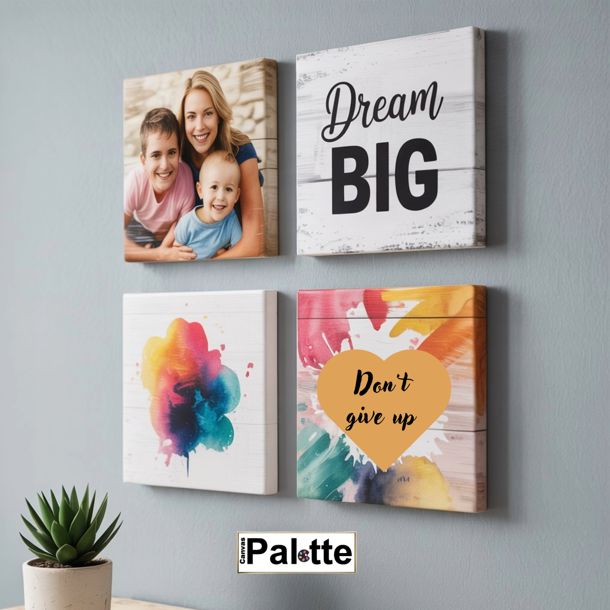Set of 4 custom canvases 8