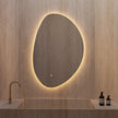 Minimal LED Mirror with Anti-Fog & Touchless Control