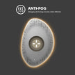 Minimal LED Mirror with Anti-Fog & Touchless Control