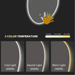 Minimal LED Mirror with Anti-Fog & Touchless Control