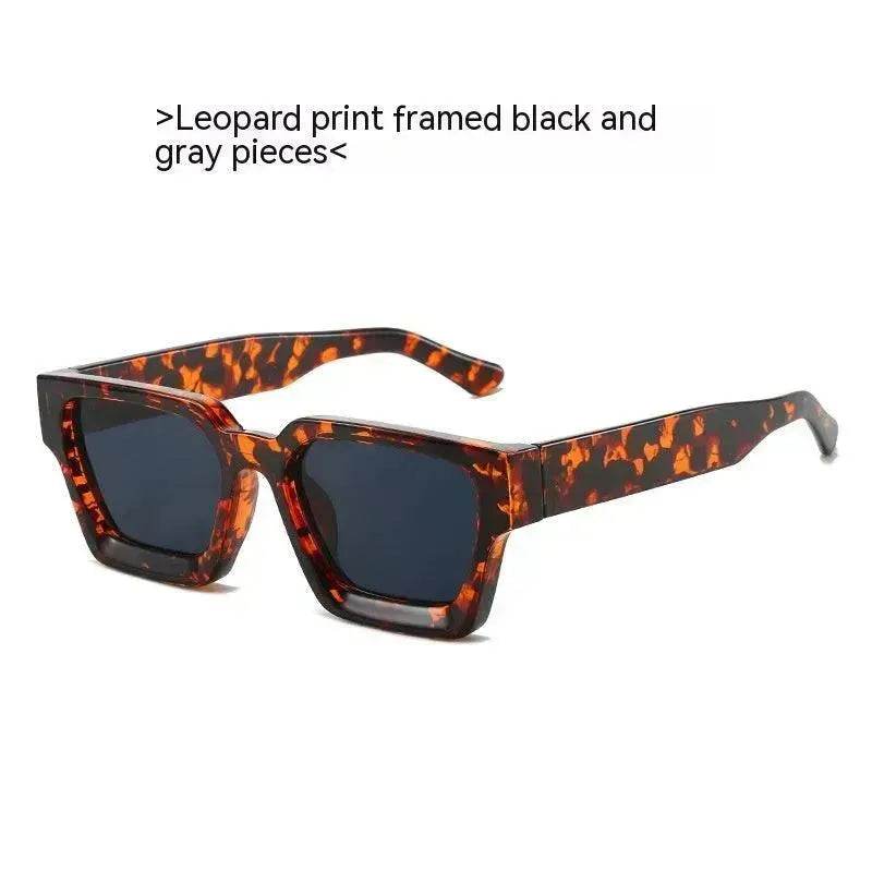 Thick Frame Sunglasses – Minimalist & Versatile