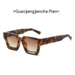 Thick Frame Sunglasses – Minimalist & Versatile