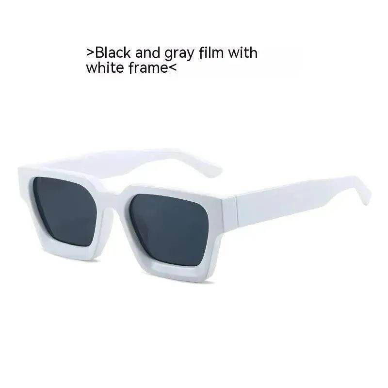 Thick Frame Sunglasses – Minimalist & Versatile