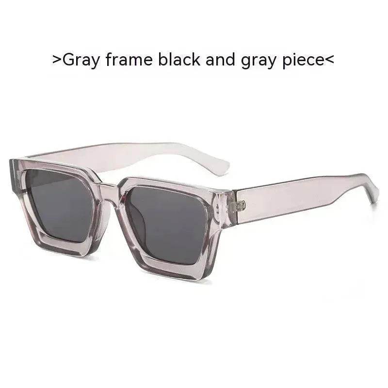 Thick Frame Sunglasses – Minimalist & Versatile