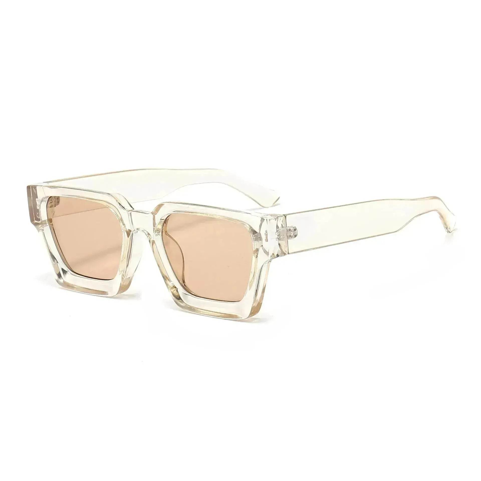 Thick Frame Sunglasses – Minimalist & Versatile