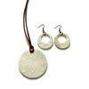 Minimalist Clay Jewelry Set with Beach Aesthetic