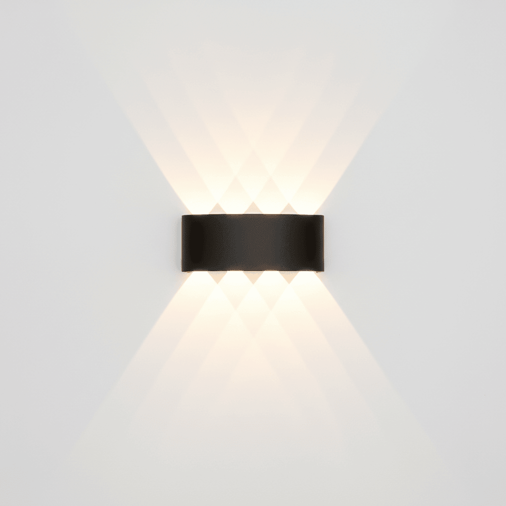 Minimalist Iron & Acrylic Wall Light