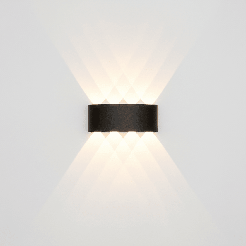 Minimalist Iron & Acrylic Wall Light