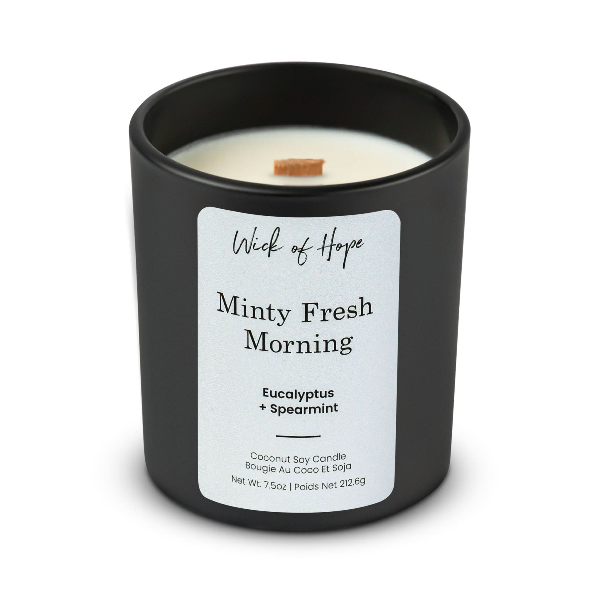 Minty Fresh Morning Candle | Eucalyptus + Spearmint