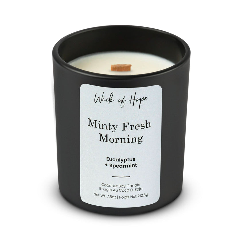 Minty Fresh Morning Candle | Eucalyptus + Spearmint